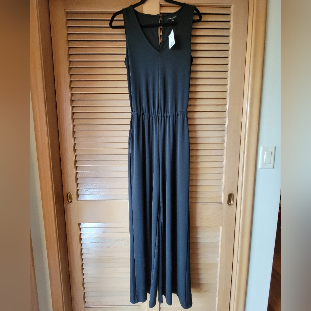 Banana Republic Black Sleeveless Jumpsuit
